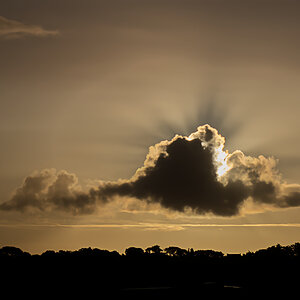 Stralende Wolken