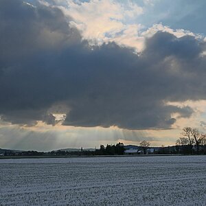 Schneewolken