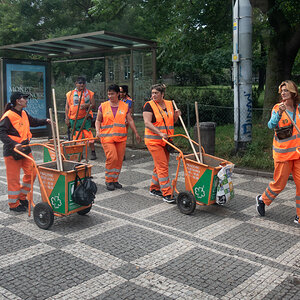 Prag - Der Arbeitstag beginnt