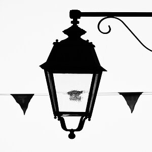 Latern und Fähnchen #2 (quadratisch)