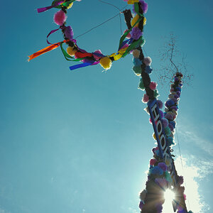 Maibaum in Hooksiel