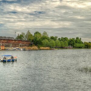 Boat on a river