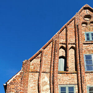 alter Giebel in Stralsund