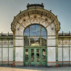 Jugendstil U-Bahn Station Karlsplatz Wien (2)