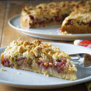 Rhabarberstreusel