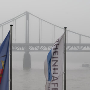 Historische Rheinbrücke, Krefeld - Uerdingen