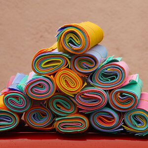 Bunte Ware