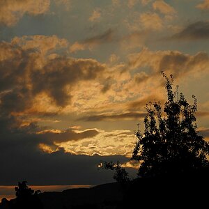 Abendwolken