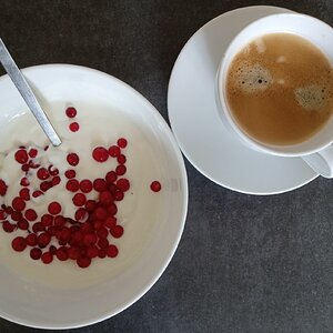 Kaffee-Gedeck ..