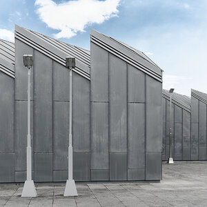 Schräge Architektur