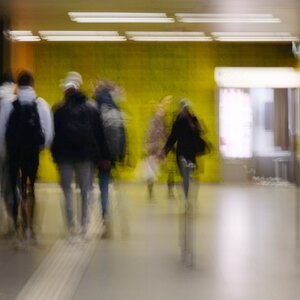 Ein Kommen und Gehen