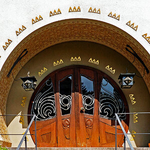 Jugendstil Haustüre