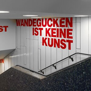 Wände gucken ist keine Kunst II