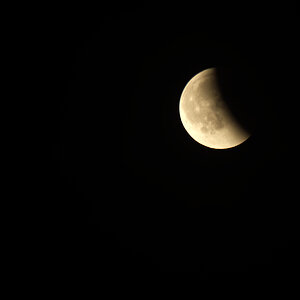 Meine Versuche zur Mondfinsternis 2