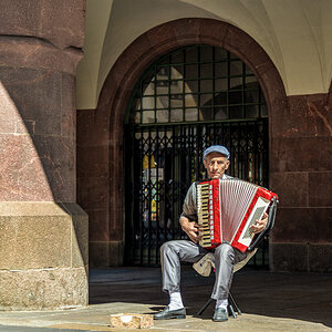 Der Straßenmusikant