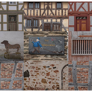 Collage Strukturen/Details