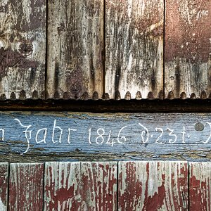 Hausinschrift - Freilichtmuseum Detmold