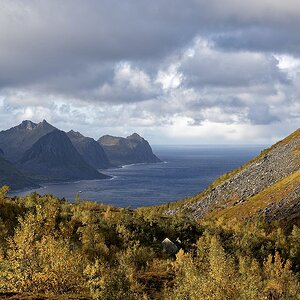 Über dem Fjord
