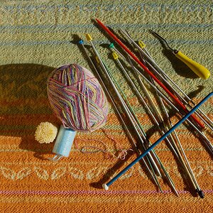 ... 'Baby, shall I knit or crochet?'