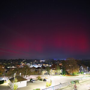 Polarlicht über Backnang