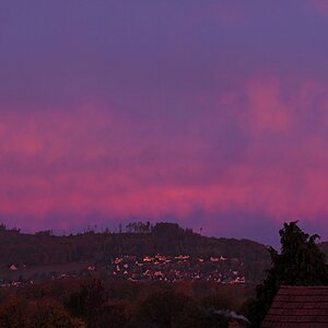 Leuchtendes Morgenrot