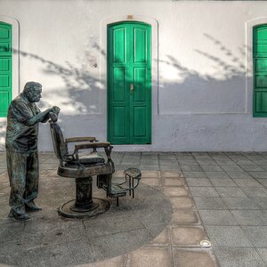 Warten auf Kundschaft