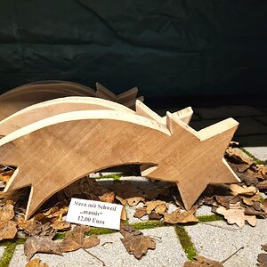 Gestern Abend auf einem kleinen Weihnachtsmarkt