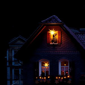 Großer Stern und kleine Sterne