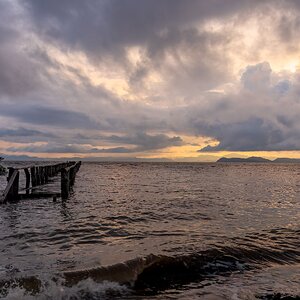 Abendstimmung am Pazifik