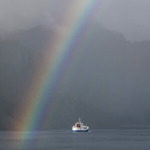 Fahrt ins Regenbogenland