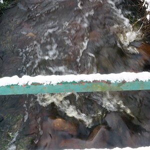 Winterliche Wasserdynamik