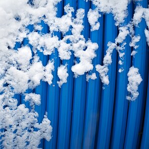 Stellenweise Schneeglätte