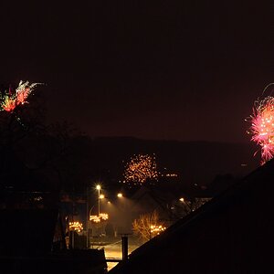 Bei strömendem Regen und starkem Wind