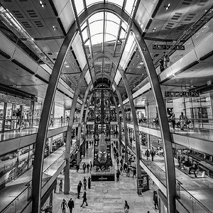 Symetrie im Einkaufsparadies