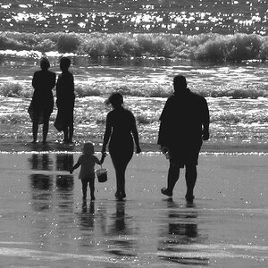 Schatten am Strand 2