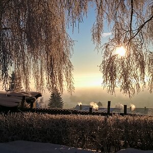unten Nebel, oben Sonne