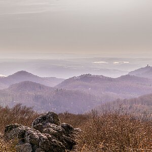 Hoch oben auf dem großen Ölberg
