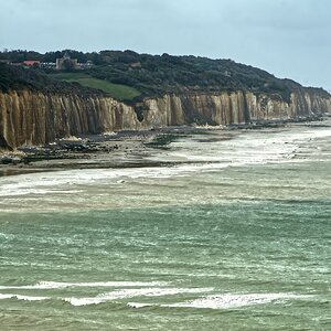 Pourville - etwas mehr Steilküste