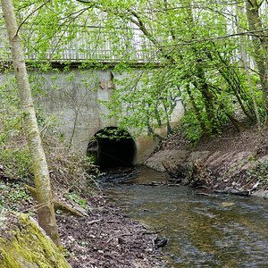 Bach unter der Straße