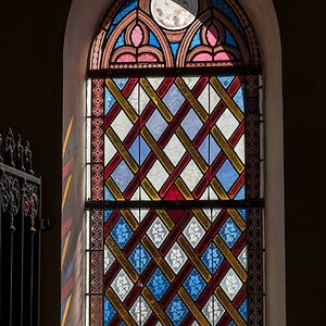 Kirchenfenster Reflexion