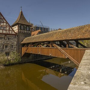 Brücke über der Kocher