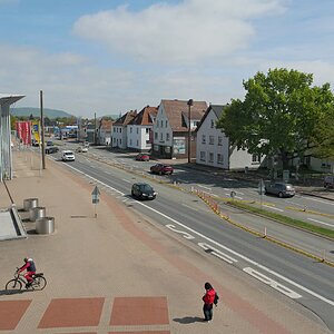 Warten auf den Bus
