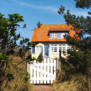 Haus in der Sonne