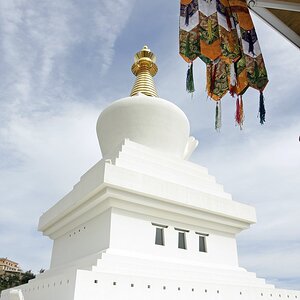 Stupa in Andalusien