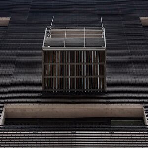 Ein Balkon in Lyon