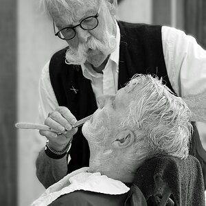 Beim Barbier