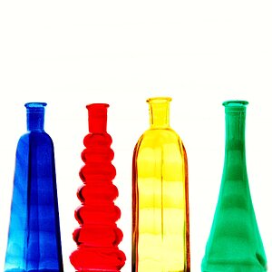Bunte Flaschen