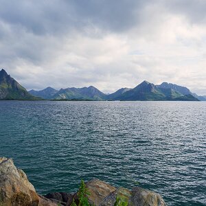 Berge und Meer