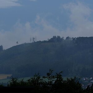 Dampfendes Wiehengebirge