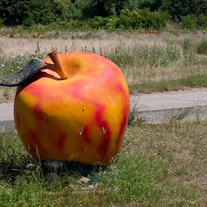 An apple a day ....
